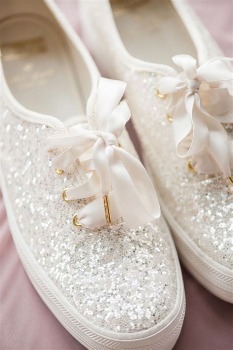 glitter sneakers wedding